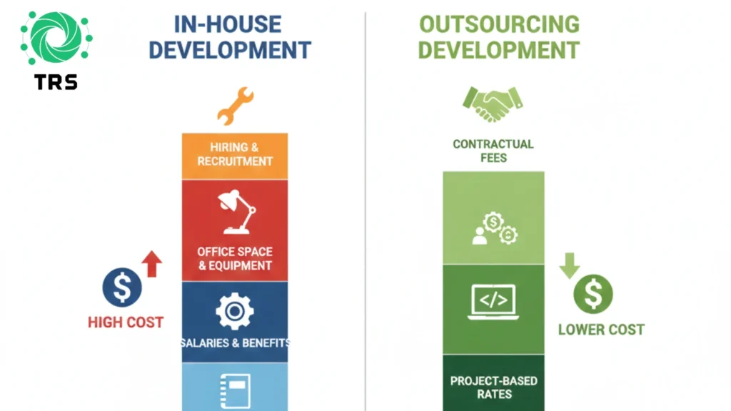 In house vs outsourced cost comparison infographic (1)