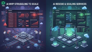 Why Most AI-Generated MVPs Fail Without Proper Scaling and Rescue Services